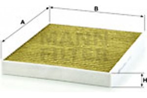 MANN-FILTER Φίλτρο, Αέρας Εσωτερικού Χώρου - Fp 2757