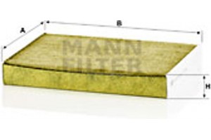 MANN-FILTER Φίλτρο, Αέρας Εσωτερικού Χώρου - Fp 27 009