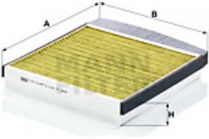 MANN-FILTER Φίλτρο, Αέρας Εσωτερικού Χώρου - Fp 2855