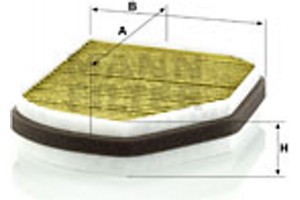 MANN-FILTER Φίλτρο, Αέρας Εσωτερικού Χώρου - Fp 2897