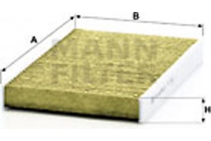 MANN-FILTER Φίλτρο, Αέρας Εσωτερικού Χώρου - Fp 2940