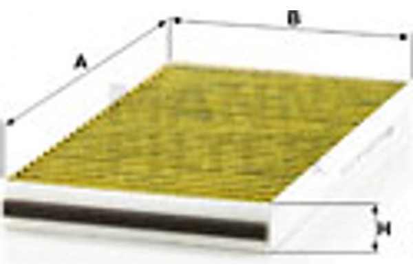 MANN-FILTER Φίλτρο, Αέρας Εσωτερικού Χώρου - Fp 3139