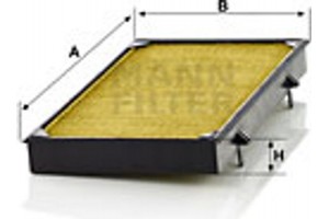 MANN-FILTER Φίλτρο, Αέρας Εσωτερικού Χώρου - Fp 3454