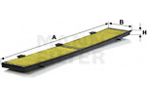 MANN-FILTER Φίλτρο, Αέρας Εσωτερικού Χώρου - Fp 8430