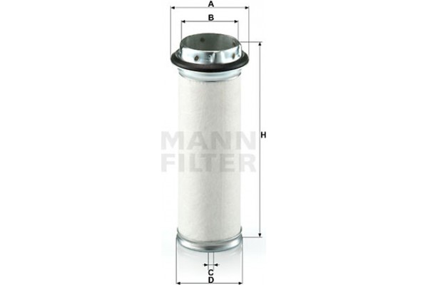 MANN-FILTER Φίλτρο Δευτερεύοντος Αέρα - Cf 711