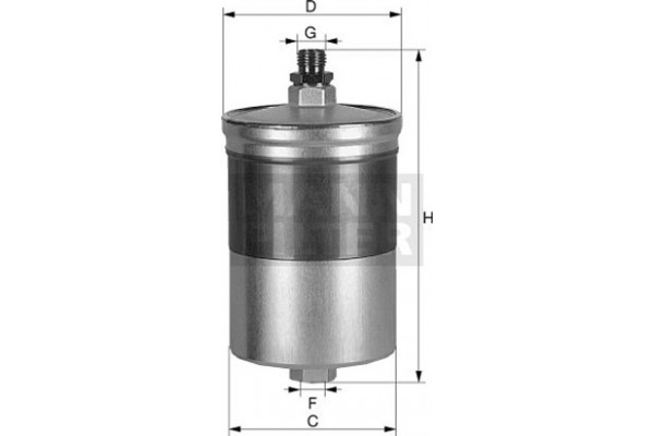 MANN-FILTER Φίλτρο Καυσίμου - Wk 830/3 X