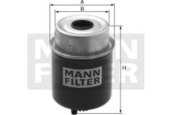 MANN-FILTER Φίλτρο Καυσίμου - Wk 8126