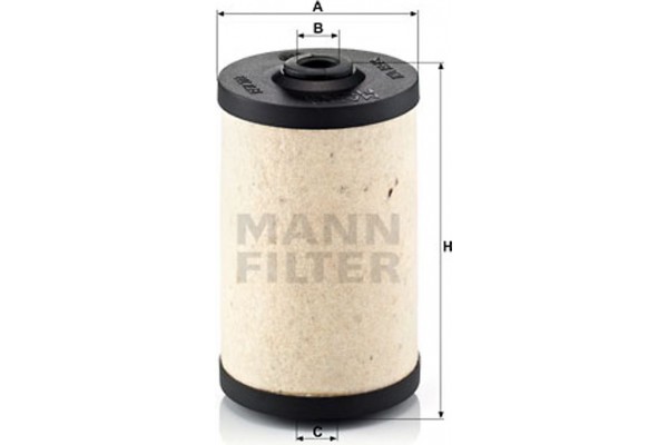 MANN-FILTER Φίλτρο Καυσίμου - Bfu 700 X