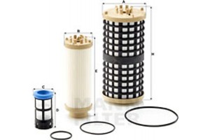 MANN-FILTER Φίλτρο Καυσίμου - Pu 11 005-3 Z