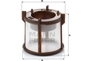 MANN-FILTER Φίλτρο Καυσίμου - Pu 50 X