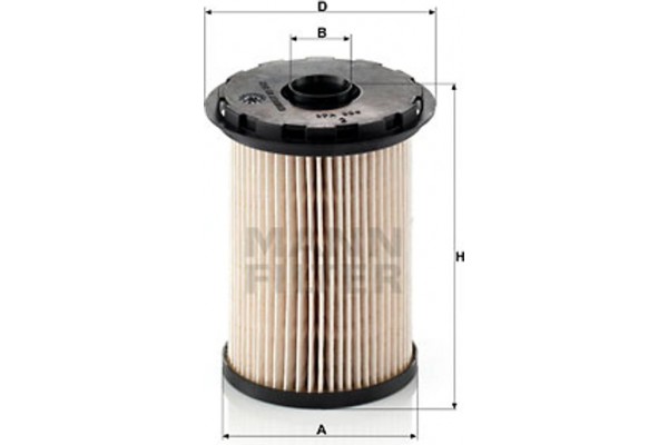 MANN-FILTER Φίλτρο Καυσίμου - Pu 731 X