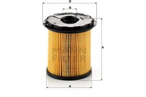 MANN-FILTER Φίλτρο Καυσίμου - Pu 822 X