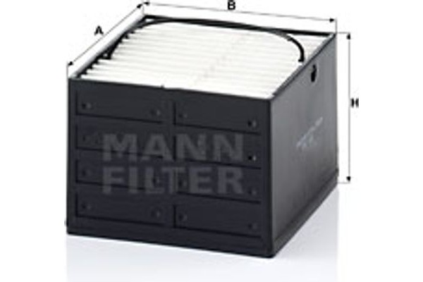 MANN-FILTER Φίλτρο Καυσίμου - Pu 88