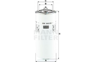 MANN-FILTER Φίλτρο Καυσίμου - Wdk 962/20