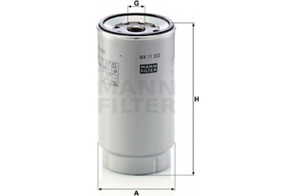 MANN-FILTER Φίλτρο Καυσίμου - Wk 11 003 Z