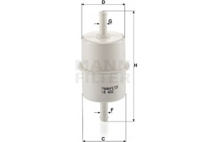MANN-FILTER Φίλτρο Καυσίμου - Wk 4002
