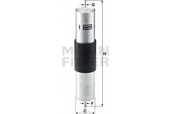 MANN-FILTER Φίλτρο Καυσίμου - Wk 516/1