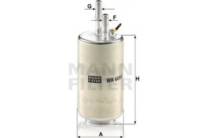MANN-FILTER Φίλτρο Καυσίμου - Wk 6004