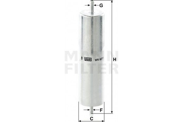 MANN-FILTER Φίλτρο Καυσίμου - Wk 6011