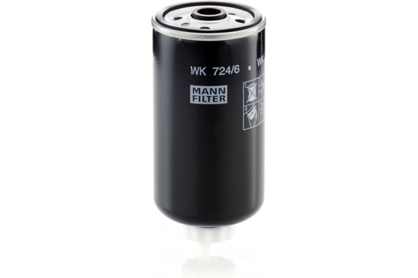MANN-FILTER Φίλτρο Καυσίμου - Wk 724/6