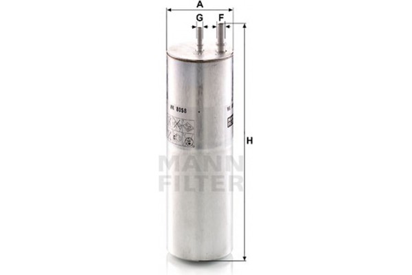 MANN-FILTER Φίλτρο Καυσίμου - Wk 8058