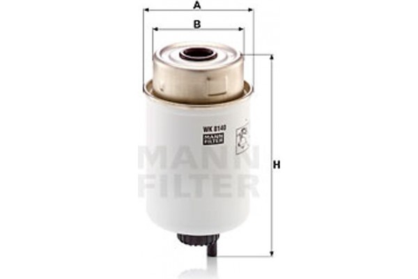 MANN-FILTER Φίλτρο Καυσίμου - Wk 8140