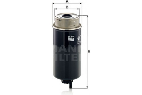 MANN-FILTER Φίλτρο Καυσίμου - Wk 8160