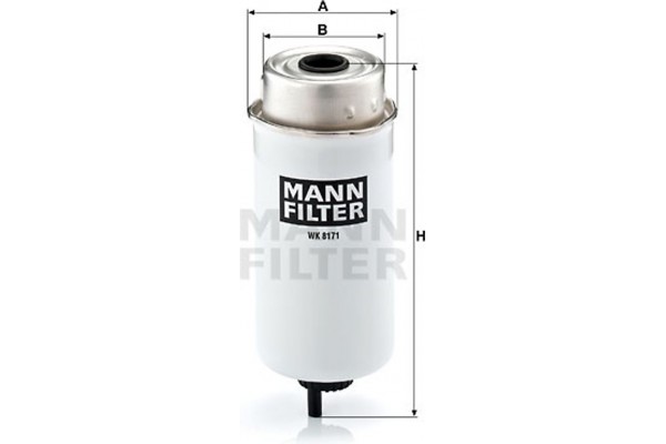 MANN-FILTER Φίλτρο Καυσίμου - Wk 8171