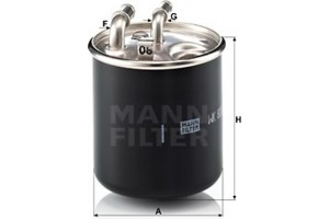 MANN-FILTER Φίλτρο Καυσίμου - Wk 820/2 X
