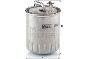 MANN-FILTER Φίλτρο Καυσίμου - Wk 822/3
