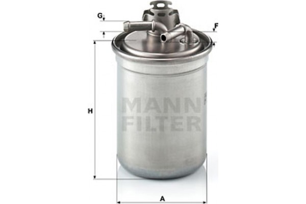 MANN-FILTER Φίλτρο Καυσίμου - Wk 823/3 X