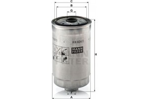 MANN-FILTER Φίλτρο Καυσίμου - Wk 824/3