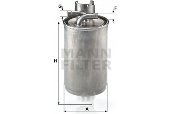 MANN-FILTER Φίλτρο Καυσίμου - Wk 829