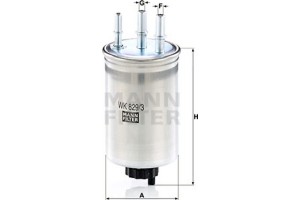 MANN-FILTER Φίλτρο Καυσίμου - Wk 829/3