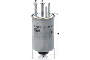 MANN-FILTER Φίλτρο Καυσίμου - Wk 829/5