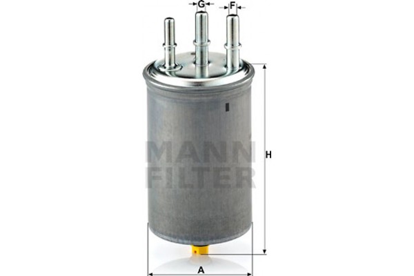 MANN-FILTER Φίλτρο Καυσίμου - Wk 829/7