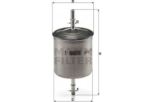 MANN-FILTER Φίλτρο Καυσίμου - Wk 832/2