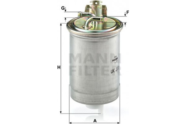 MANN-FILTER Φίλτρο Καυσίμου - Wk 841