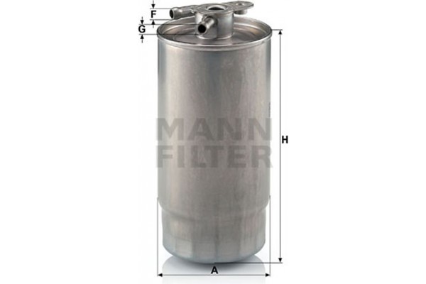 MANN-FILTER Φίλτρο Καυσίμου - Wk 841/1