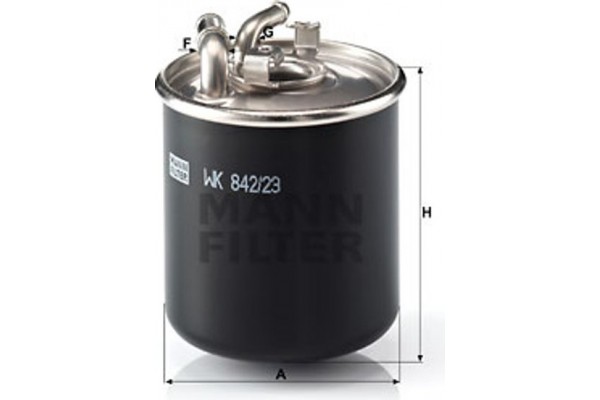 MANN-FILTER Φίλτρο Καυσίμου - Wk 842/23 X