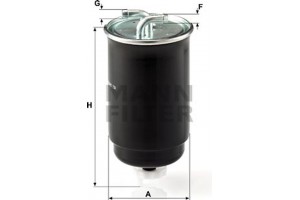 MANN-FILTER Φίλτρο Καυσίμου - Wk 842/3