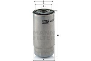 MANN-FILTER Φίλτρο Καυσίμου - Wk 845/7