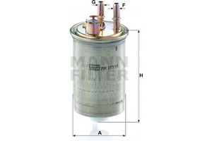 MANN-FILTER Φίλτρο Καυσίμου - Wk 853/18