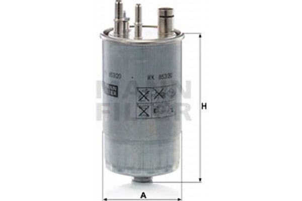 MANN-FILTER Φίλτρο Καυσίμου - Wk 853/20