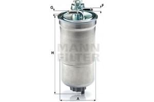 MANN-FILTER Φίλτρο Καυσίμου - Wk 853/3 X