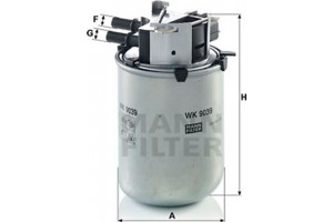 MANN-FILTER Φίλτρο Καυσίμου - Wk 9039