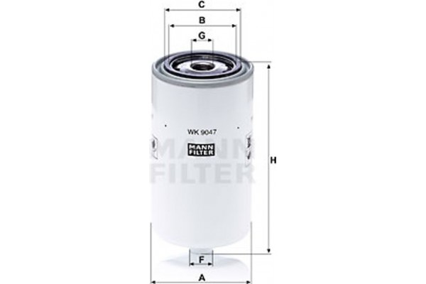 MANN-FILTER Φίλτρο Καυσίμου - Wk 9047