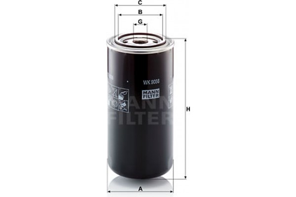 MANN-FILTER Φίλτρο Καυσίμου - Wk 9056