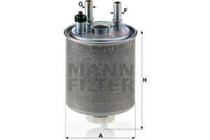 MANN-FILTER Φίλτρο Καυσίμου - Wk 918/1