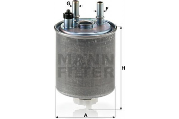 MANN-FILTER Φίλτρο Καυσίμου - Wk 918/1